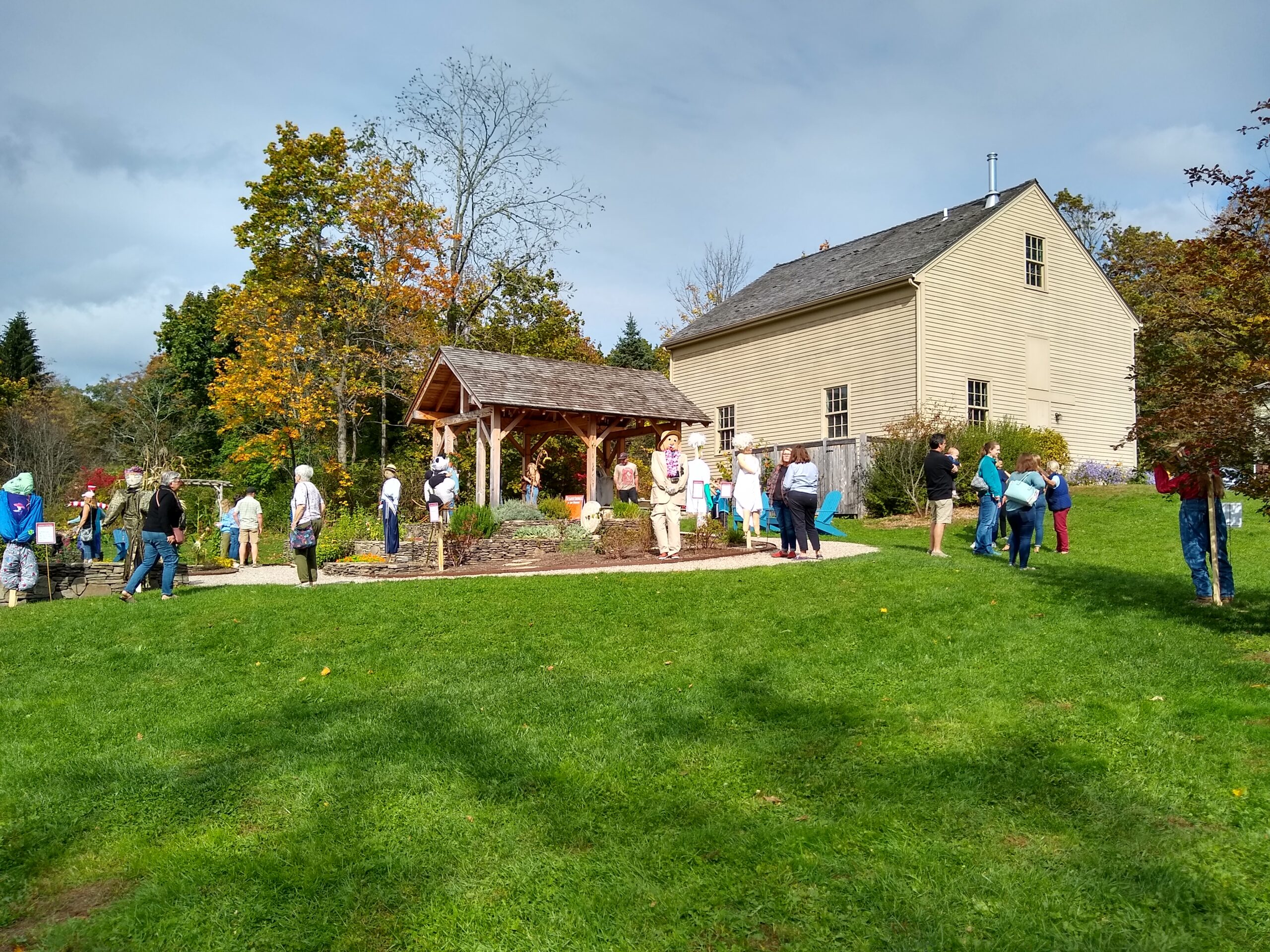 Scarecrows in the Meadow, Litchfield Prevention Council, Litchfield CT