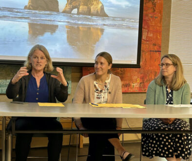 The Screenage Survival Kit for Parents/Caregivers panel discussion on May 27 at Oliver Wolcott Library (OWL) featured a lively discussion between the panel and the audience of approximately 25 in-person attendees and others on Zoom.