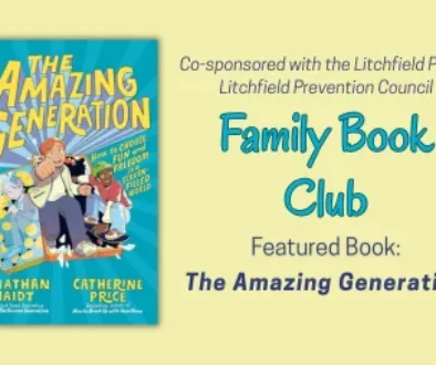 Screen Age book discussion of The Amazing Generation March 31 at Oliver Wolcott Library in Litchfield, CT